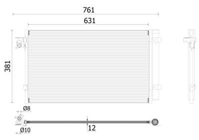 MAHLE ORIGINAL AC 896 000P Číslo výrobce: 351009731. EAN: 4057635127318.
