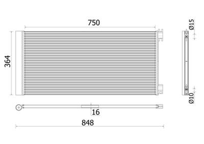 MAHLE ORIGINAL AC 925 000P Číslo výrobce: 351010751. EAN: 4057635130271.