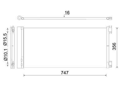 MAHLE ORIGINAL AC 925 000S Číslo výrobce: 351010754.