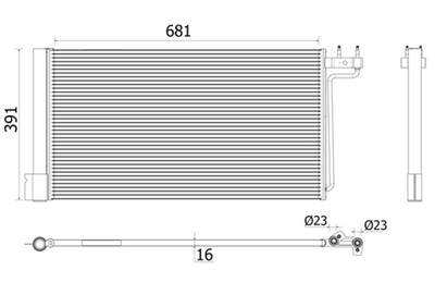 MAHLE ORIGINAL AC 941 000P Číslo výrobce: 351011301. EAN: 4057635130059.