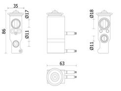 MAHLE ORIGINAL AVE 143 000P