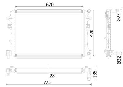 MAHLE ORIGINAL CIR 38 000P Číslo výrobce: 376909451. EAN: 4057635130752.