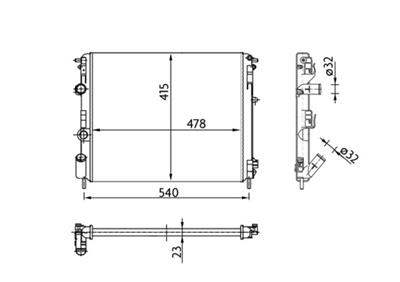 MAHLE ORIGINAL CR 36 000S Číslo výrobce: 376700584. EAN: 4057635080064.
