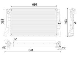 MAHLE ORIGINAL CR 2316 000P