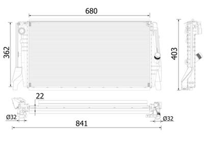 MAHLE ORIGINAL CR 2316 000P Číslo výrobce: 376996771. EAN: 4057635129626.