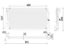 MAHLE ORIGINAL CR 2318 000P