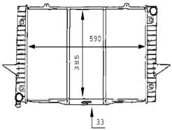 MAHLE ORIGINAL CR 165 000S