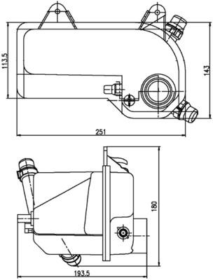 MAHLE ORIGINAL CRT 204 000S Číslo výrobce: 376789721. EAN: 4057635116640.