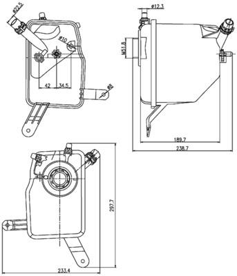 MAHLE ORIGINAL CRT 205 000S Číslo výrobce: 376789731. EAN: 4057635116657.