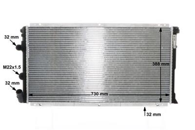MAHLE ORIGINAL CR 204 000S Číslo výrobce: 376708451. EAN: 4057635081795.
