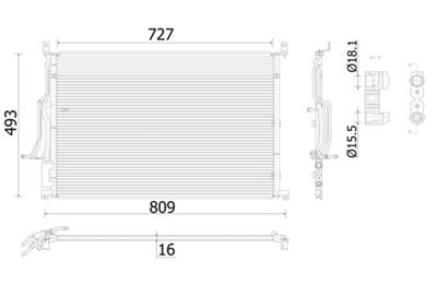 MAHLE ORIGINAL AC 908 000S Číslo výrobce: 351010334. EAN: 4057635127431.