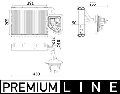 MAHLE ORIGINAL AE 159 000P Číslo výrobce: 351009531. EAN: 4057635127769.