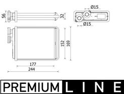 MAHLE ORIGINAL AH 277 000P