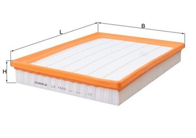 MAHLE ORIGINAL LX 1503 Číslo výrobce: 76656730. EAN: 4009026408476.