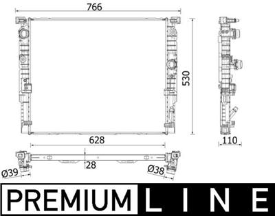 MAHLE ORIGINAL CR 2198 000P Číslo výrobce: 376763301. EAN: 4057635128551.