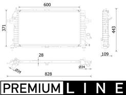 MAHLE ORIGINAL CR 2228 000P