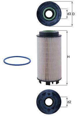 MAHLE ORIGINAL KX 403/1D Číslo výrobce: 72513699. EAN: 4057635174695.