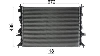 MAHLE ORIGINAL CR 1724 000P Číslo výrobce: 8MK 376 782-241. EAN: 4057635099301.