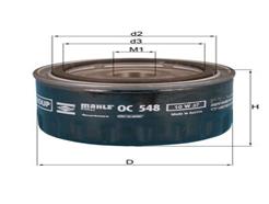 MAHLE ORIGINAL OC 548