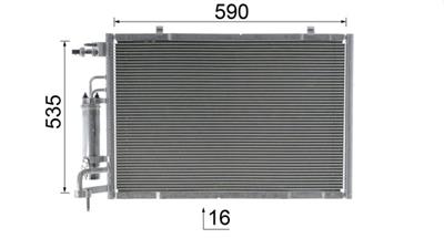 MAHLE ORIGINAL AC 750 000P Číslo výrobce: 351319631. EAN: 4057635026338.