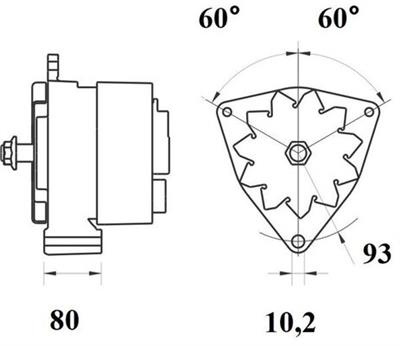 MAHLE ORIGINAL MG 460 Číslo výrobce: 72735459. EAN: 3838922063738.