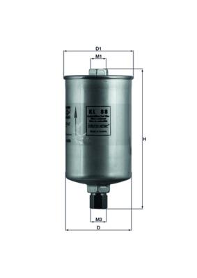 MAHLE ORIGINAL KL 88 Číslo výrobce: 79601964. EAN: 4009026050699.