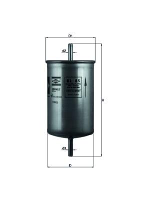 MAHLE ORIGINAL KL 85 Číslo výrobce: 78757015. EAN: 4009026033067.