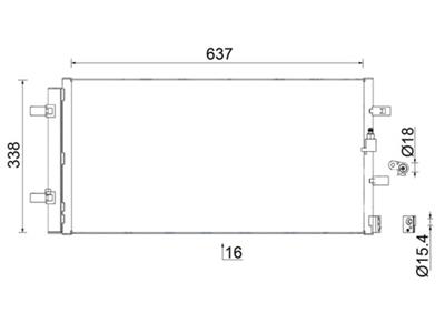 MAHLE ORIGINAL AC 961 000S Číslo výrobce: 351011734. EAN: 4057635131964.