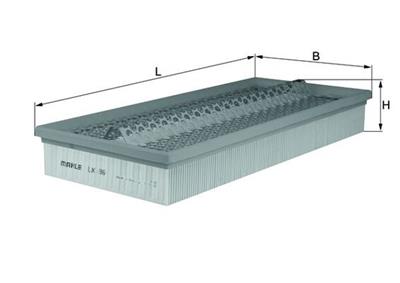 MAHLE ORIGINAL LX 96 Číslo výrobce: 77095458. EAN: 4009026012048.