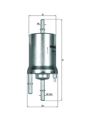 MAHLE ORIGINAL KL 156/1 Číslo výrobce: 76832984. EAN: 4009026507544.