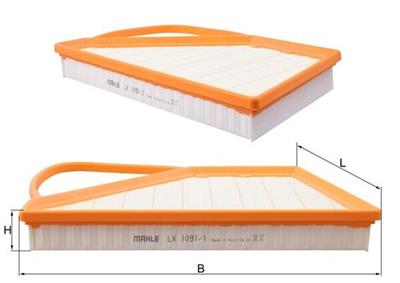 MAHLE ORIGINAL LX 1091/1 Číslo výrobce: 70517385. EAN: 4009026730829.