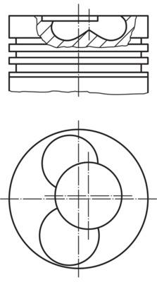 MAHLE ORIGINAL 030 41 02 Číslo výrobce: 030 PI 00041 102. EAN: 4009026549711.