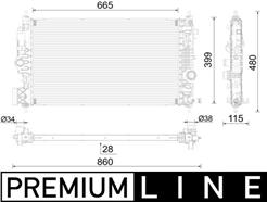 MAHLE ORIGINAL CR 2592 000P