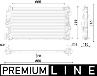 MAHLE ORIGINAL CR 2592 000P Číslo výrobce: 16486897. EAN: 4057635189095.