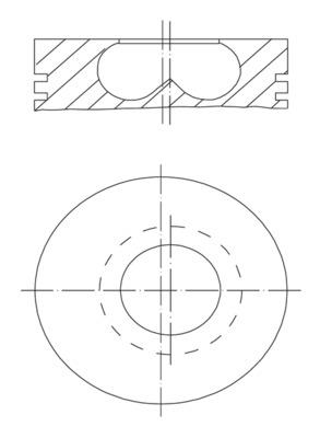 MAHLE ORIGINAL 081 PI 00123 000 Číslo výrobce: 84 L 191. EAN: 4057635175692.