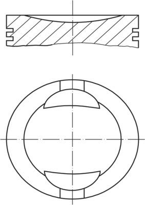 MAHLE ORIGINAL 009 36 01 Číslo výrobce: 56 01198 C. EAN: 4009026580561.