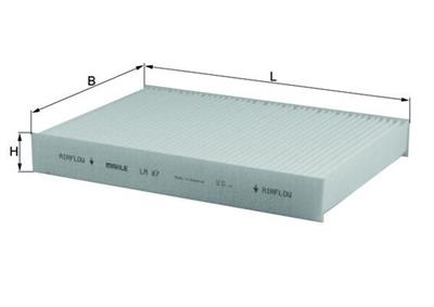 MAHLE ORIGINAL LA 87 Číslo výrobce: 76417992. EAN: 4009026506615.