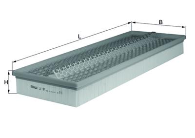 MAHLE ORIGINAL LX 97 Číslo výrobce: 77132103. EAN: 4009026015230.