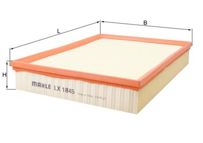 MAHLE ORIGINAL LX 1845 Číslo výrobce: 72551429. EAN: 4009026509791.