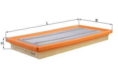 MAHLE ORIGINAL LX 261 Číslo výrobce: 72010288. EAN: 4009026026649.