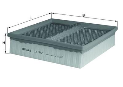 MAHLE ORIGINAL LX 312 Číslo výrobce: 77397441. EAN: 4009026003244.