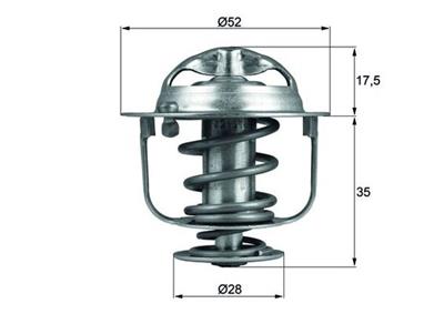 MAHLE ORIGINAL TX 119 82D Číslo výrobce: 72352274. EAN: 4009026933381.
