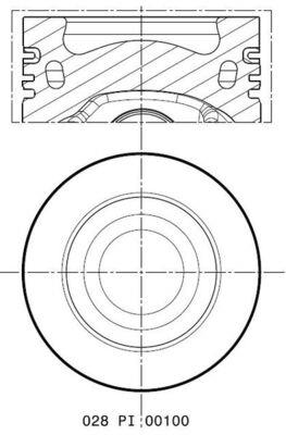 MAHLE ORIGINAL 028 PI 00100 000 Číslo výrobce: 56 15908 0. EAN: 4009026931172.