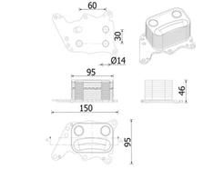 MAHLE ORIGINAL CLC 278 000S