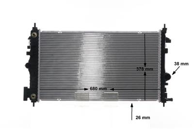 MAHLE ORIGINAL CR 1103 000S Číslo výrobce: 376754364. EAN: 4057635093026.