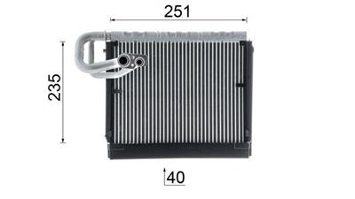 MAHLE ORIGINAL AE 106 000P Číslo výrobce: 351331131. EAN: 4057635044561.