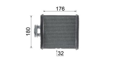 MAHLE ORIGINAL AH 75 000P Číslo výrobce: 351311111. EAN: 4057635045568.