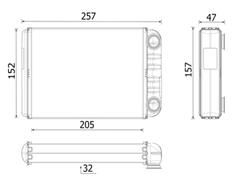 MAHLE ORIGINAL AH 258 000P