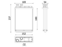 MAHLE ORIGINAL AH 299 000P