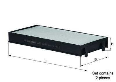 MAHLE ORIGINAL LA 221/S Číslo výrobce: 70354943. EAN: 4009026511701.